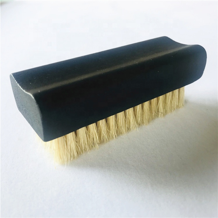 Horsehair Shoe Shine Brushes with Horse Hair Bristles for Boots, Shoes & Others