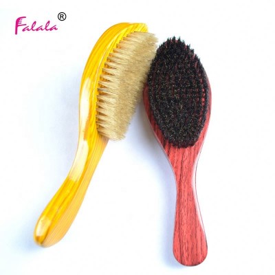 Customized Logo Professional bomb 100% boar bristle Hair Brush Wholesale The Perfect Wet Or Dry Hairbrush