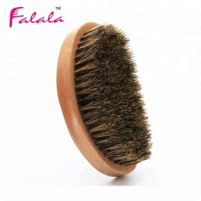 New Deign Italian Hair Factory medium soft curve palm Regrowth Brush Flask